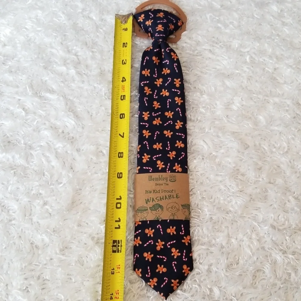 Boy's Holiday Tie Clip on